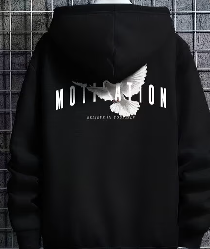 Tall Dove Embroidered Hoodie