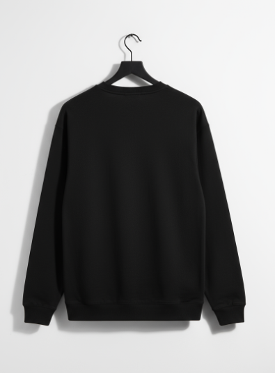 MS Classic Black Sweatshirt