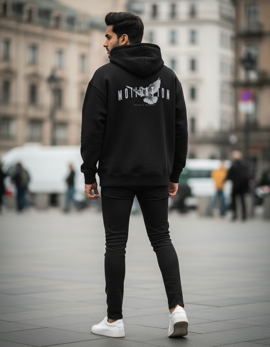 Tall Dove Embroidered Hoodie