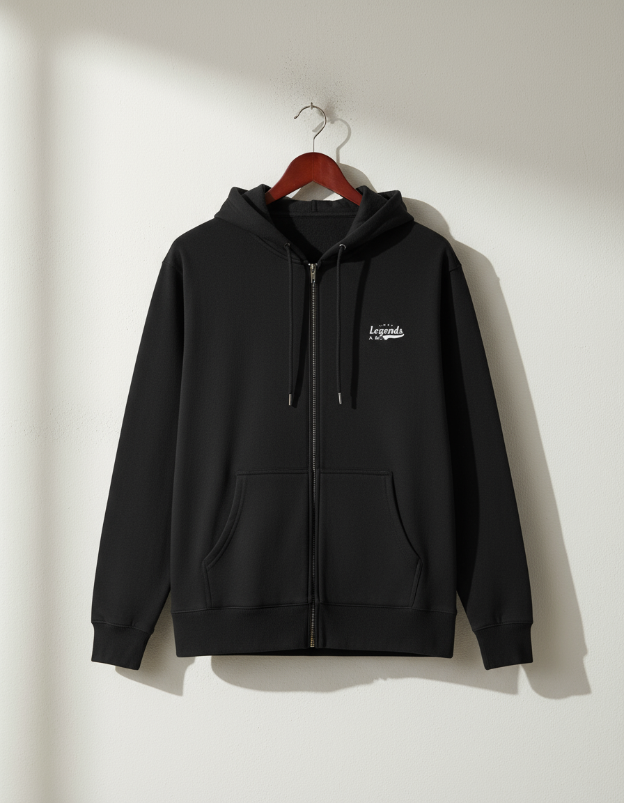 Legends Never Die Zip Hoodie